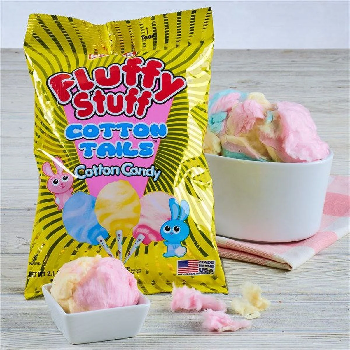 Springtime Gift Tower of Easter Candy & Popcorn by GourmetGiftBaskets.com