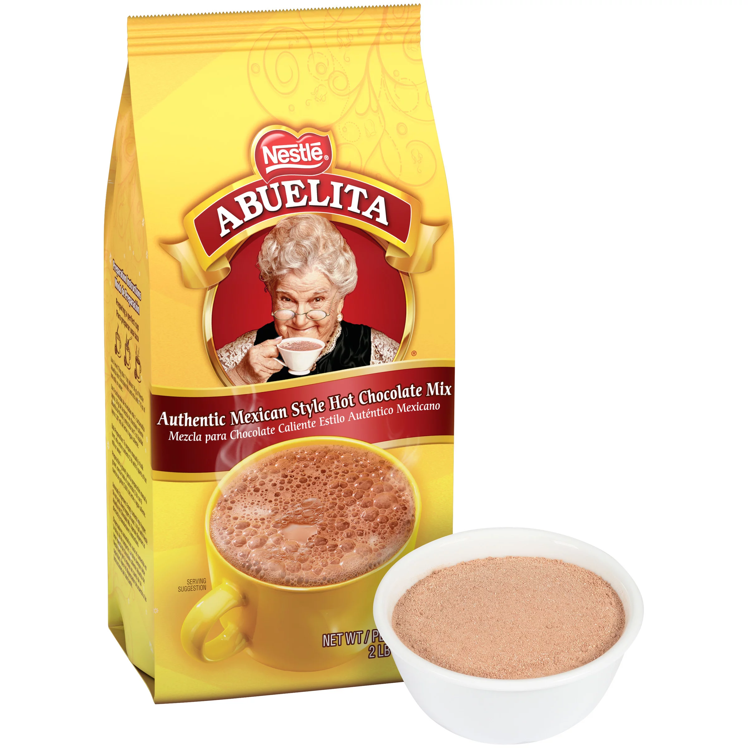 ABUELITA Authentic Mexican Style Hot Cocoa Mix 6-2 lb. Bags
