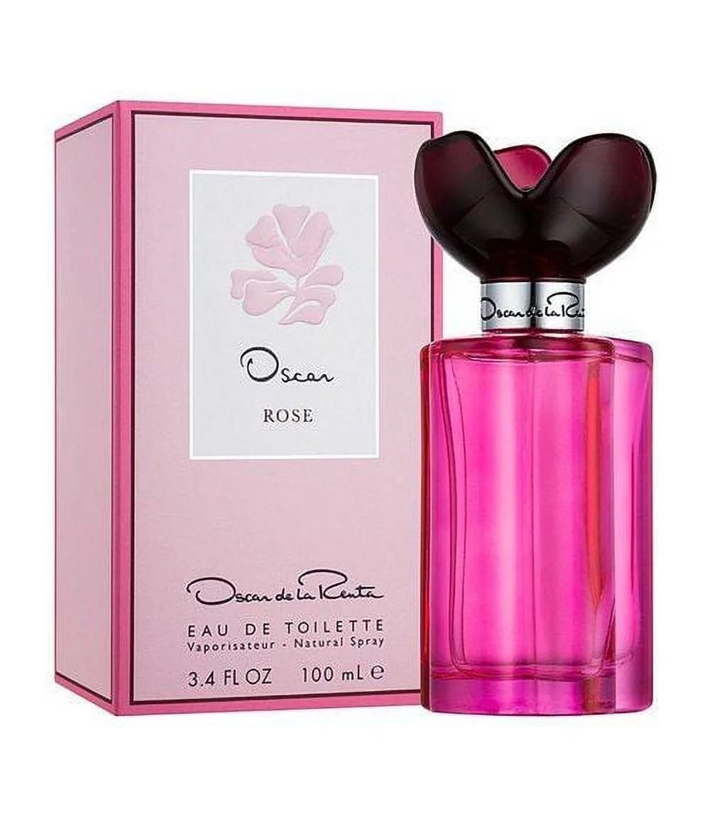 Oscar Rose Eau De Toilette Spray By Oscar De La Renta 3.4 Oz