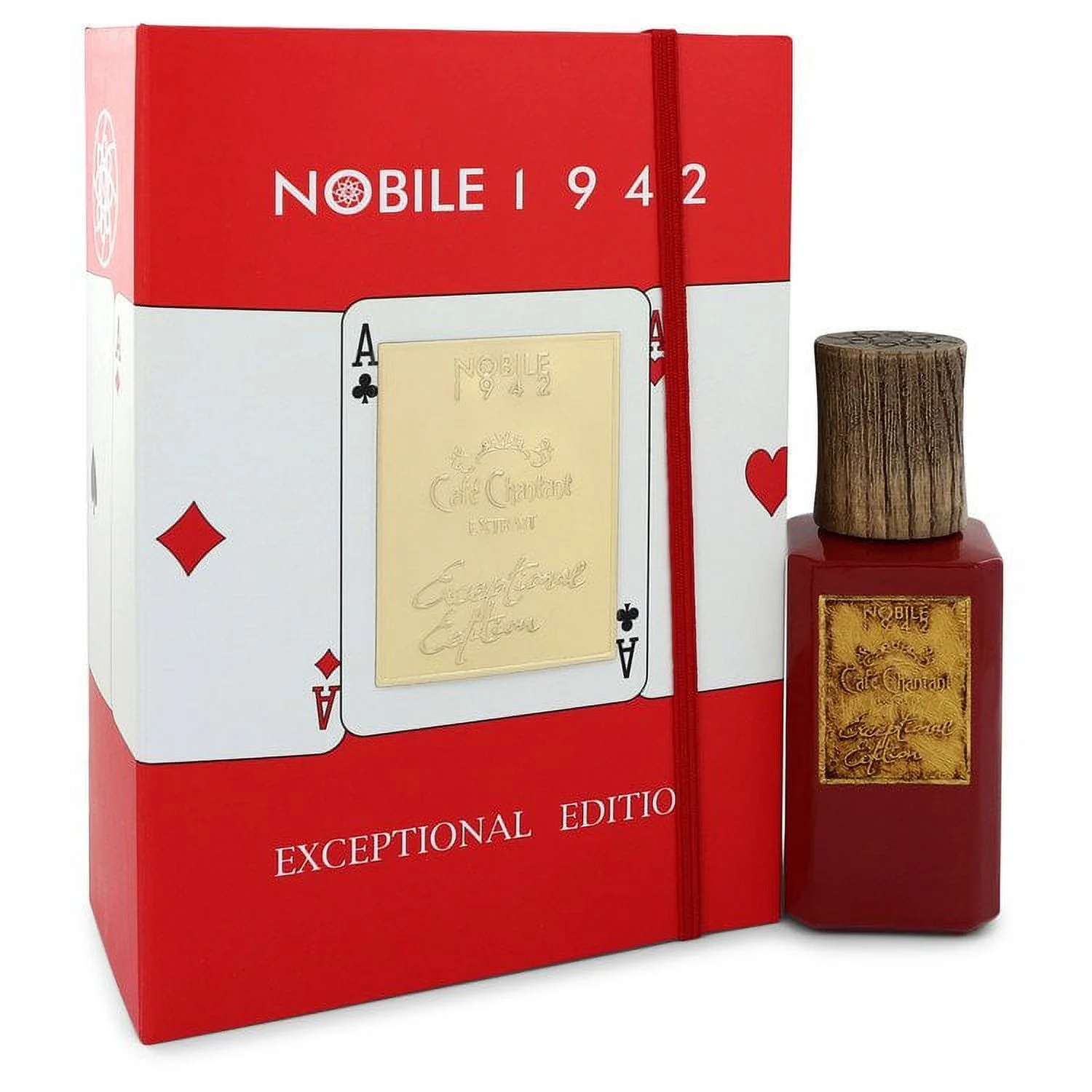 ( 2 Pack ) of Cafe Chantant by Nobile 1942 Extrait De Parfum Spray (Unisex) 2.5 oz For Women