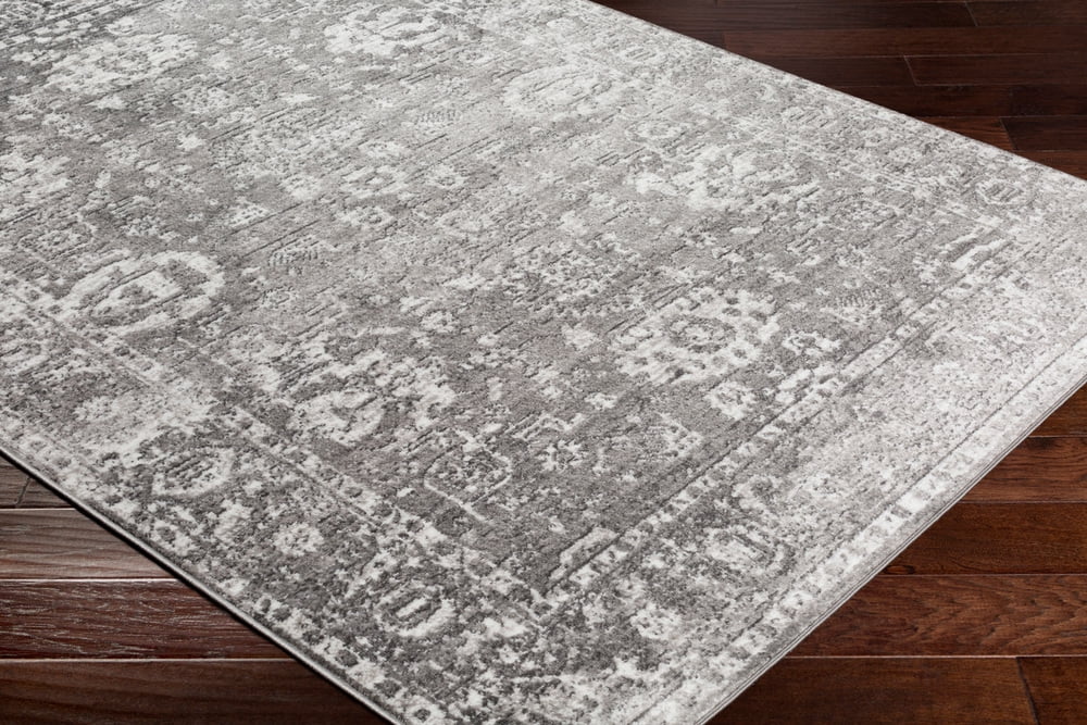 Artistic Weavers Monte Carlo Distressed Area Rug, Charcoal ,7'10