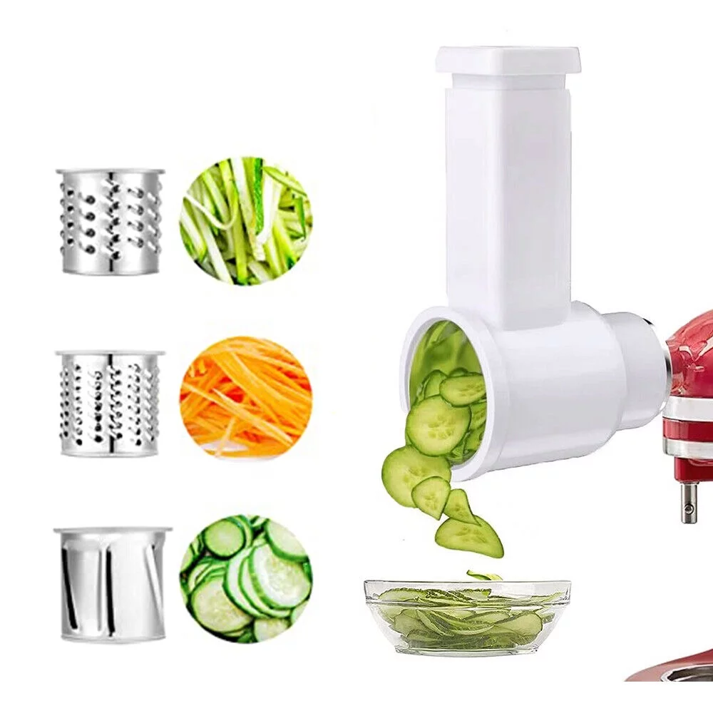 For KitchenAid Stand Mixer Fresh Prep Slicer/Shredder 3 IN 1 Attachment