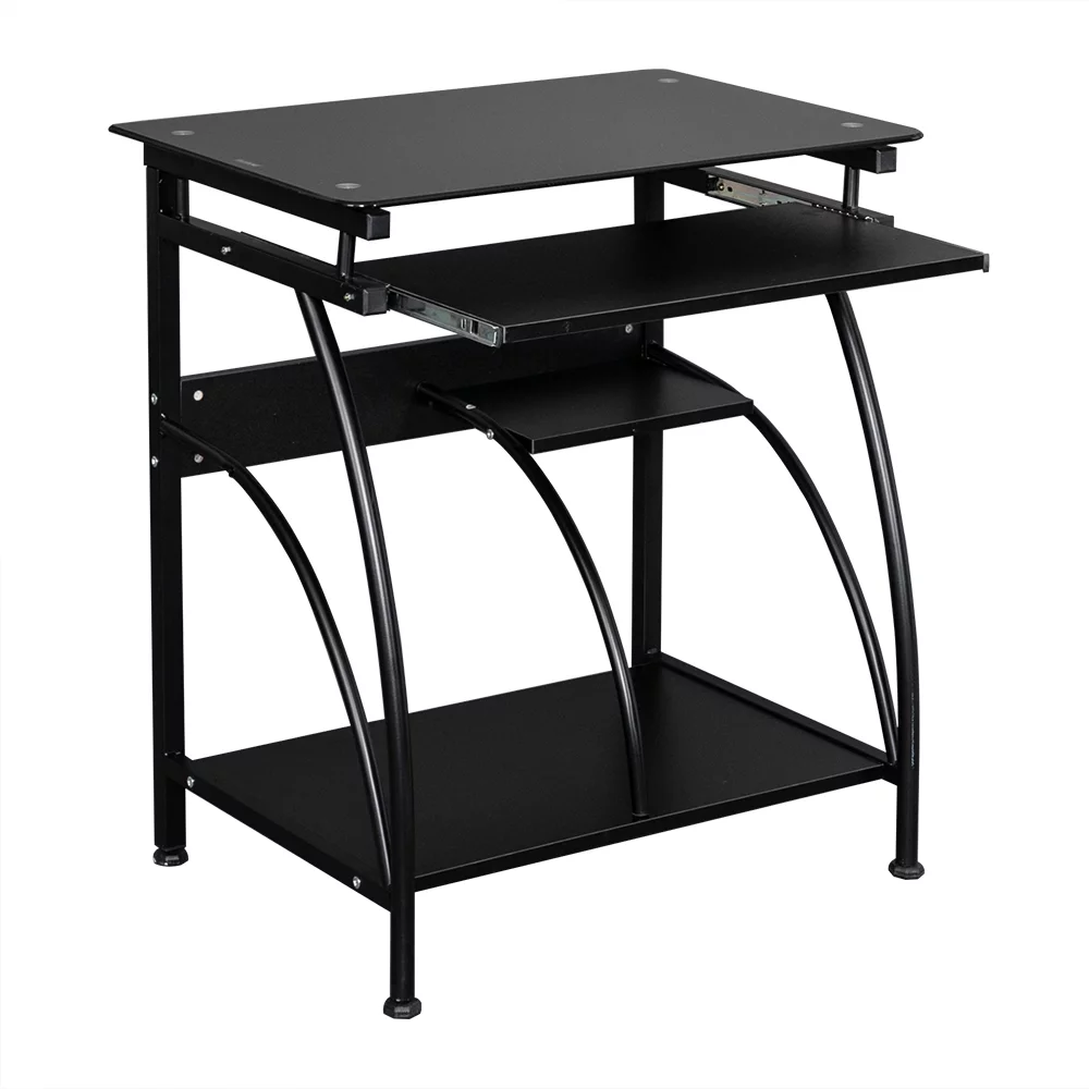 Computer Desk, Integrated Stalinite Study Table Black