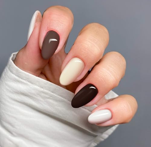 Semi Cured Gel Nail Strips-Easy Apply Christmas Gel Nail Stickers Holiday Semi Cured Manicure Strips with Sparkling Xmas Designs (Classic Yule)