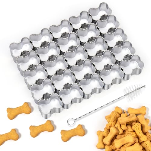 AIERSA Mini Gingerbread Cookie Cutter,Small Christmas Cookie Cutters,1 Inch Tiny Gingerbread Man Shapes Cookie Cutter,20 Cavity Metal Stainless Steel Christmas Cookie Cutters