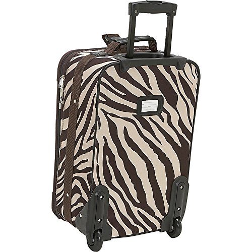 Rockland Fashion Expandable Softside Upright Luggage Set, Charcoal, 2-Piece (14/19)
