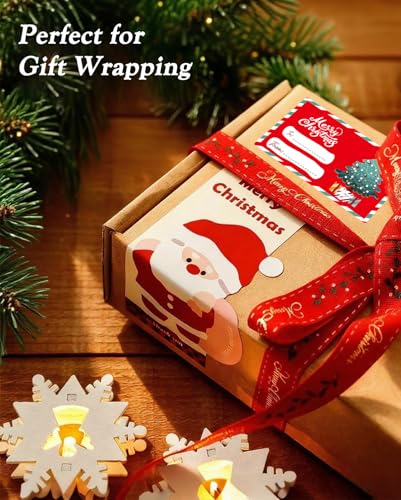 2250Pcs Christmas Gift Tags - Christmas Stickers Kit for Presents & Wrapping Paper | Stickers, Seals,Holiday Gifts Labels Xmas Decorations for Mom Teacher Son Daughter