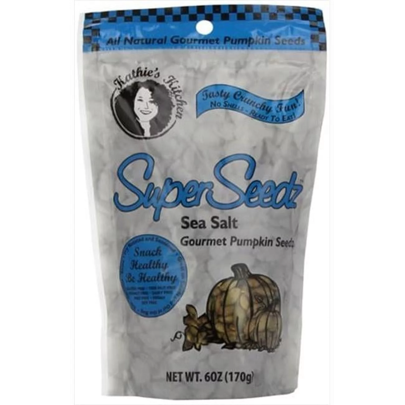 SUPER SEEDZ SEED PMPKN SEASLT-5 OZ -Pack of 6