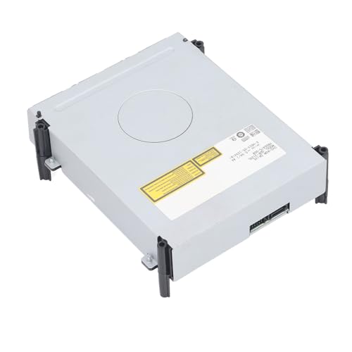 Asixxsix Game Console Disk Drive, External CD DVD Drive ROM Driver Metal Optical Disc Drive for X Box 360 Game Console, Portable External Game Hard Drive Disk, Game Console Accessories