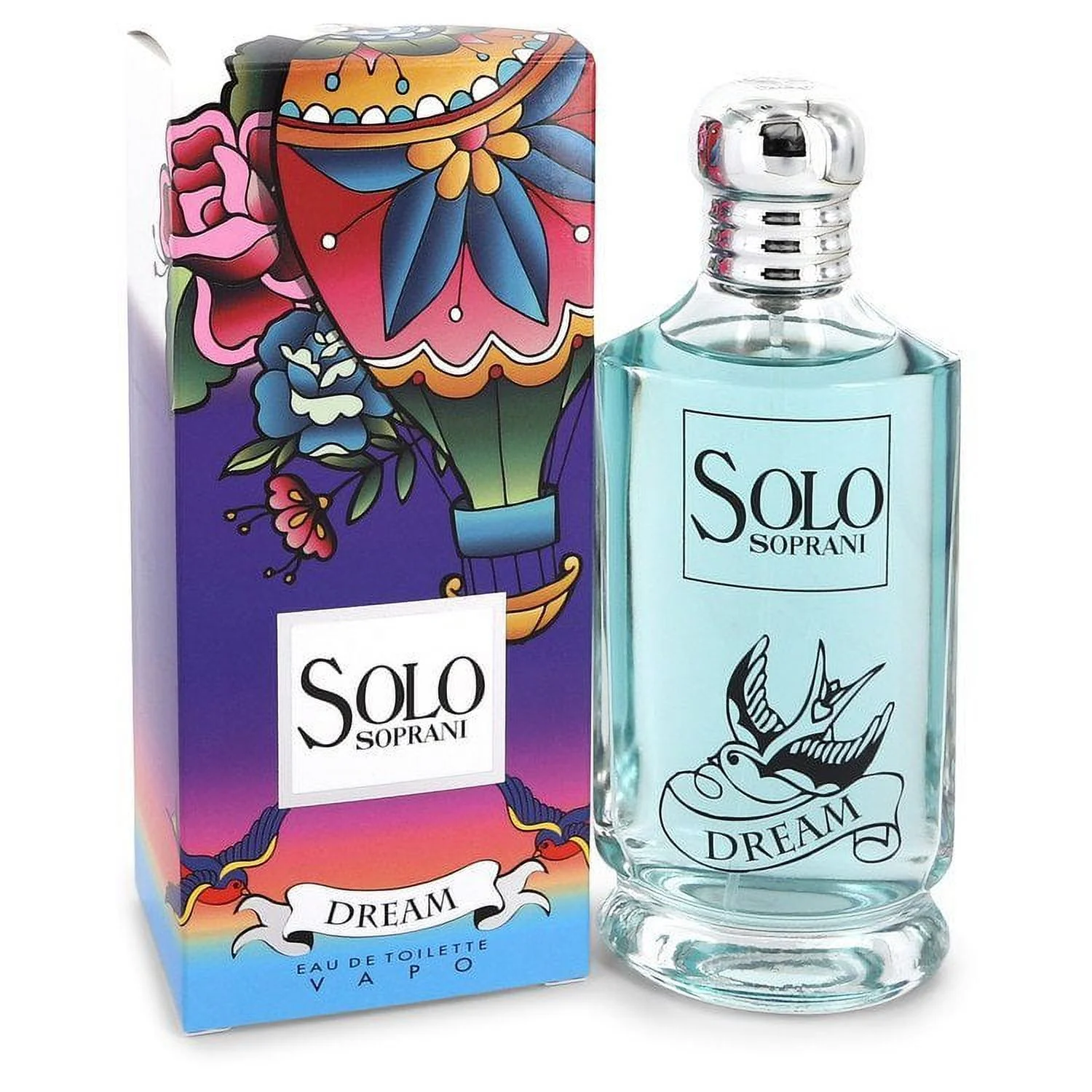 Luciano Soprani Solo Dream Eau De Toilette Spray - Elegant Floral & Woody Fusion