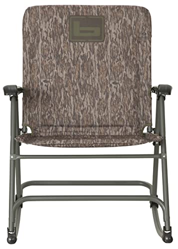 Banded Rocking Chair – Folding Hunting & Camping Chair with Heavy-Duty Steel Frame