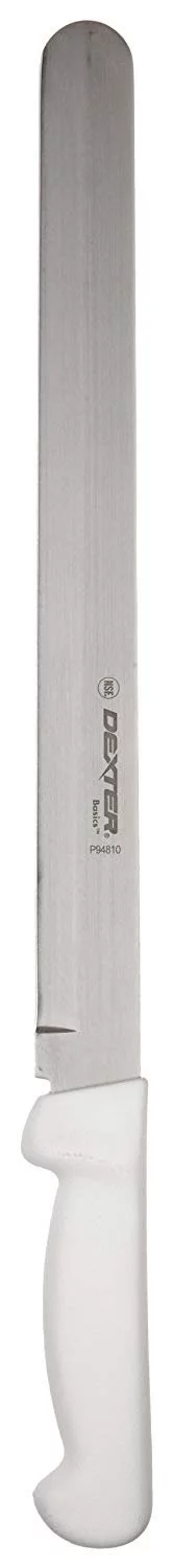 Dexter Basics®  Roast Slicer Stainless Steel with White Handle - 12