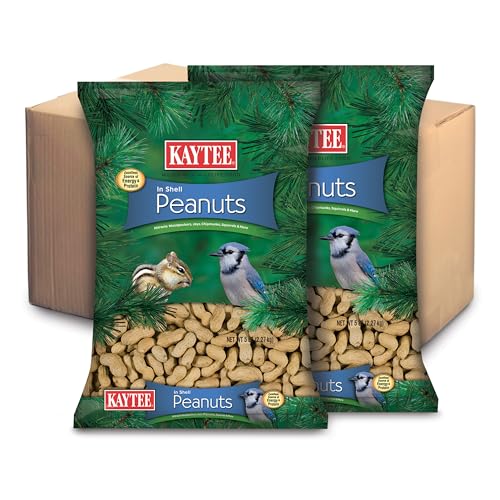 Kaytee Peanuts in Shell for Wild Birds, Two 5 Pound Bags