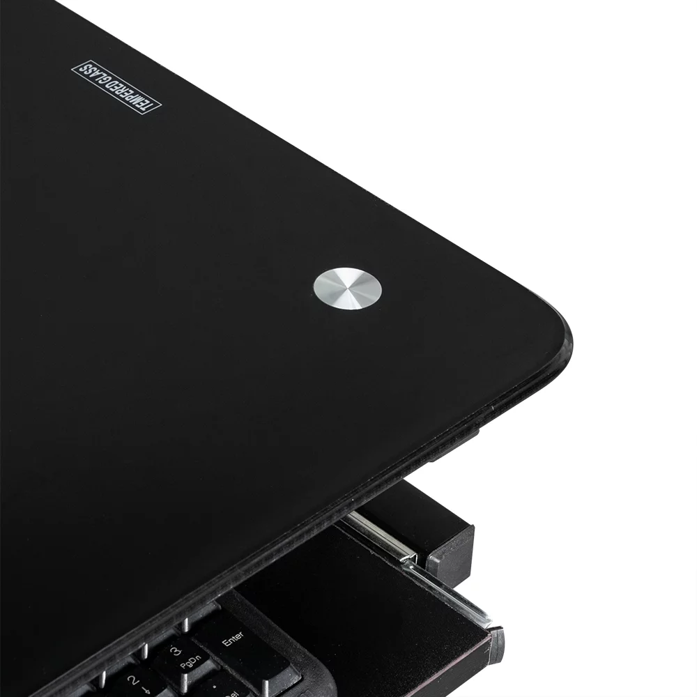 Computer Desk, Integrated Stalinite Study Table Black