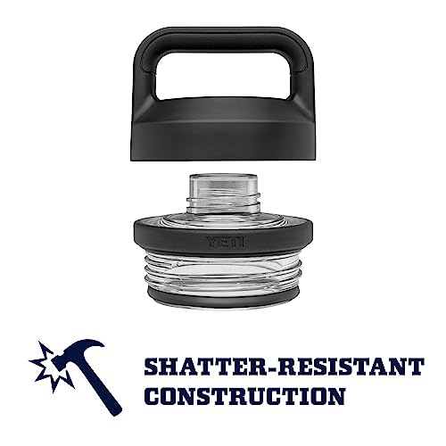 YETI Rambler 18 oz Bottle, Vacuum Insulated, Stainless Steel with Chug Cap, Sandstone Pink