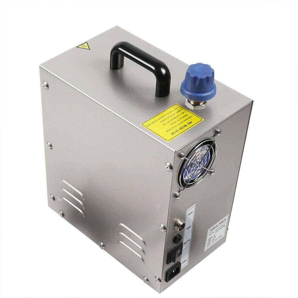 CNCEST Jewelry Cleaner Steam Cleaning Machine Stainless Steel 1.3KW 2L