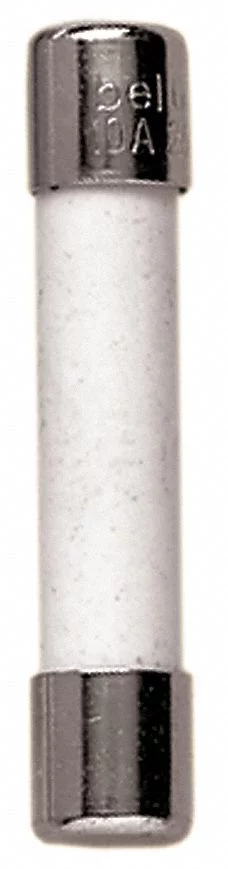 Mersen Fuse,1/2A,Ceramic,GSA Series,PK5  GSA1/2