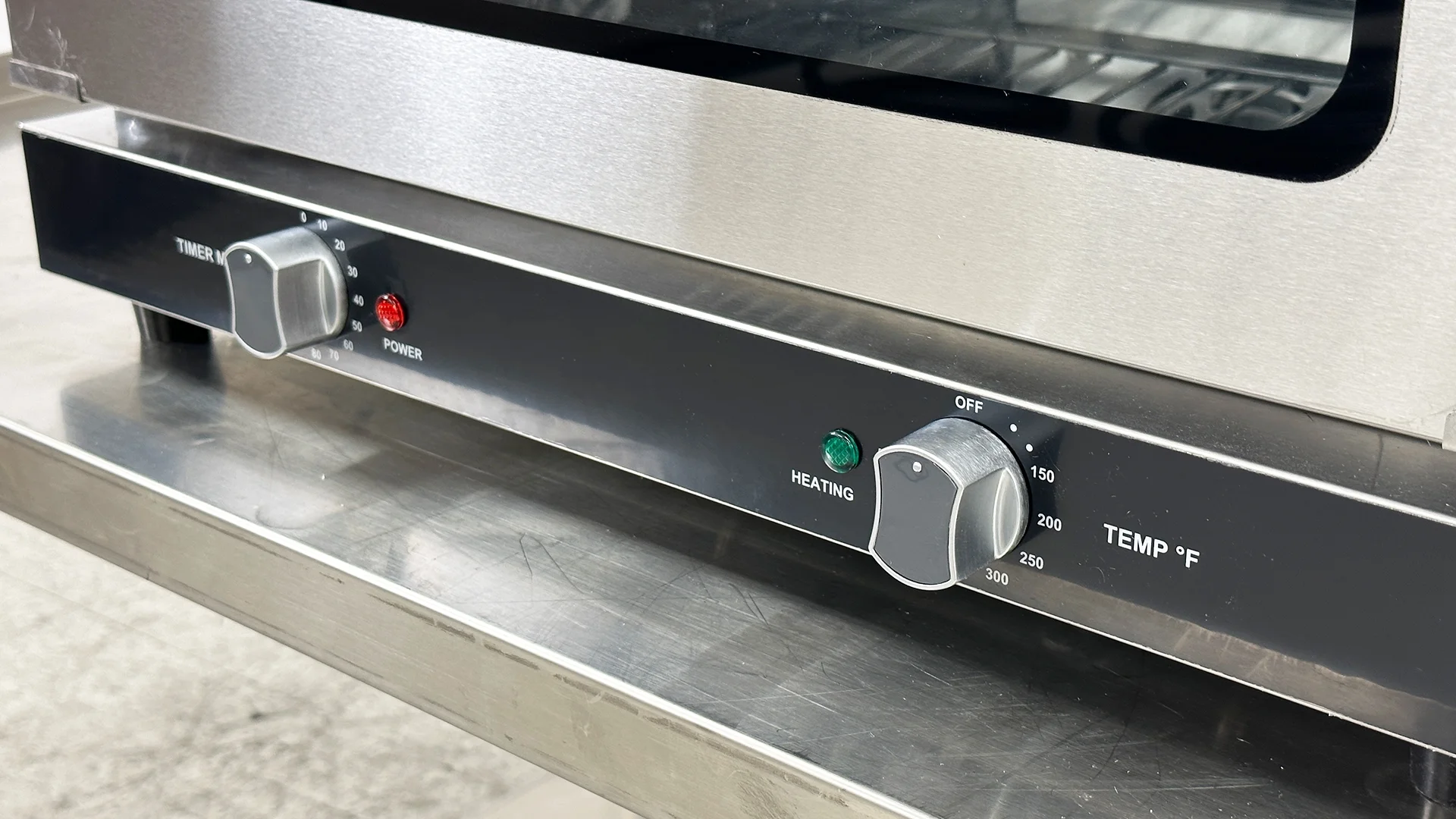 1600W Stainless Steel Convection Oven Countertop Convection 22.8''Wx22.3''Dx16''H