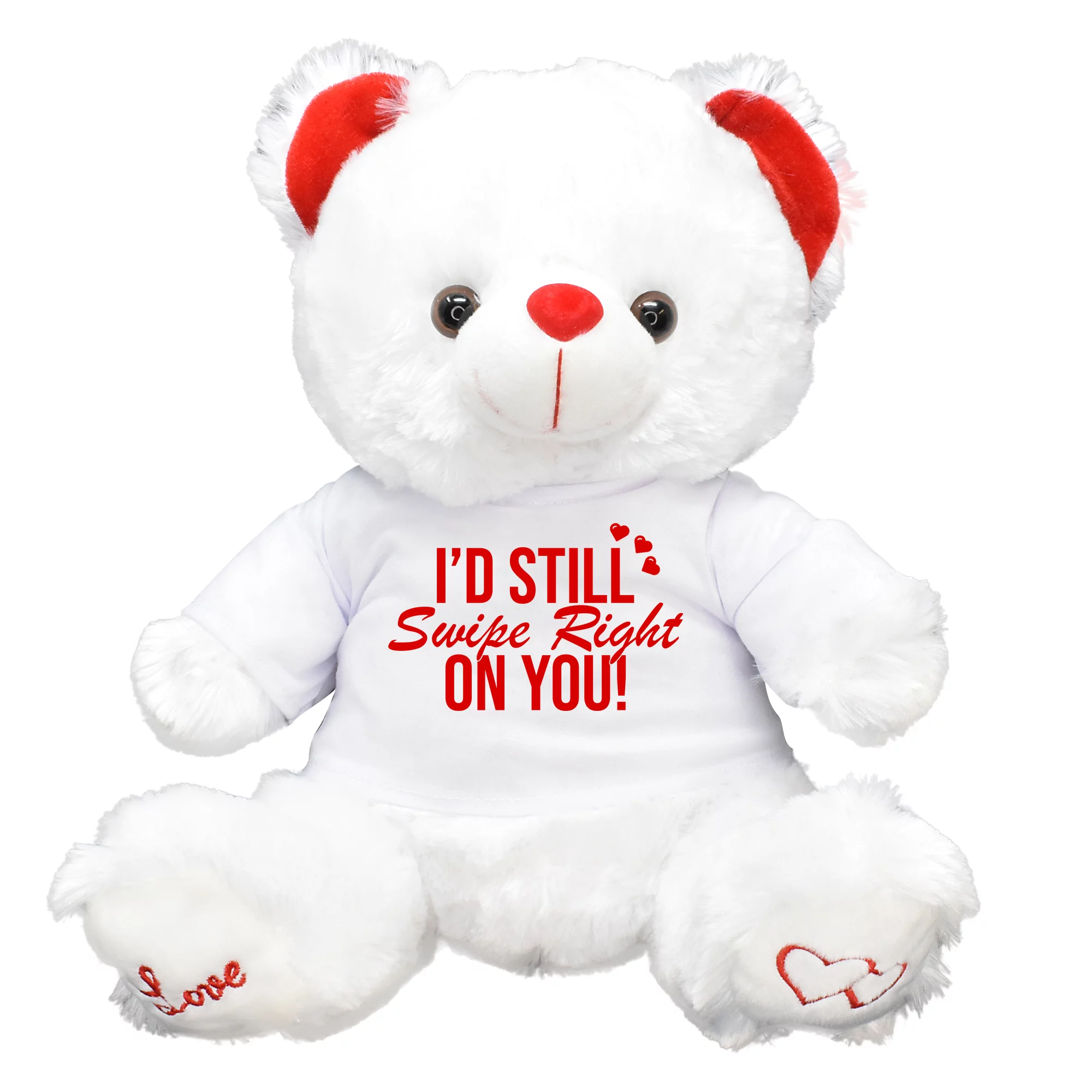 I'd Still Swipe Right On You! Galentines Gifts Valentines Day Teddy Bear Chocolates Gift Bag Her Women Best Friend Girlfriend