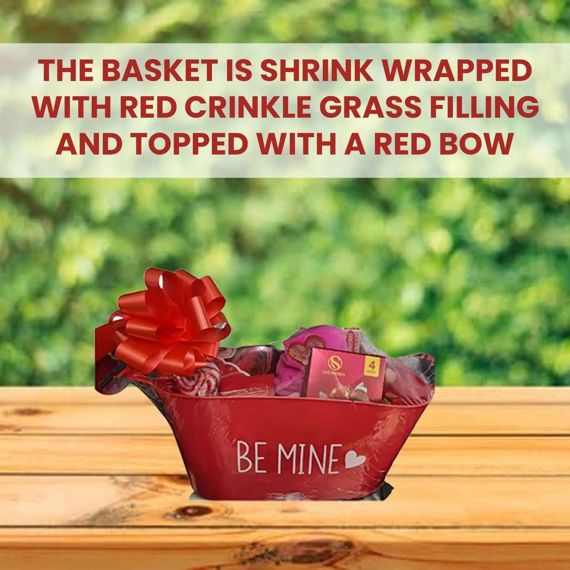 Valentine's Day Valentine Gift Basket For Girlfriend Boyfriend Kids Husband and Wife Loved Ones