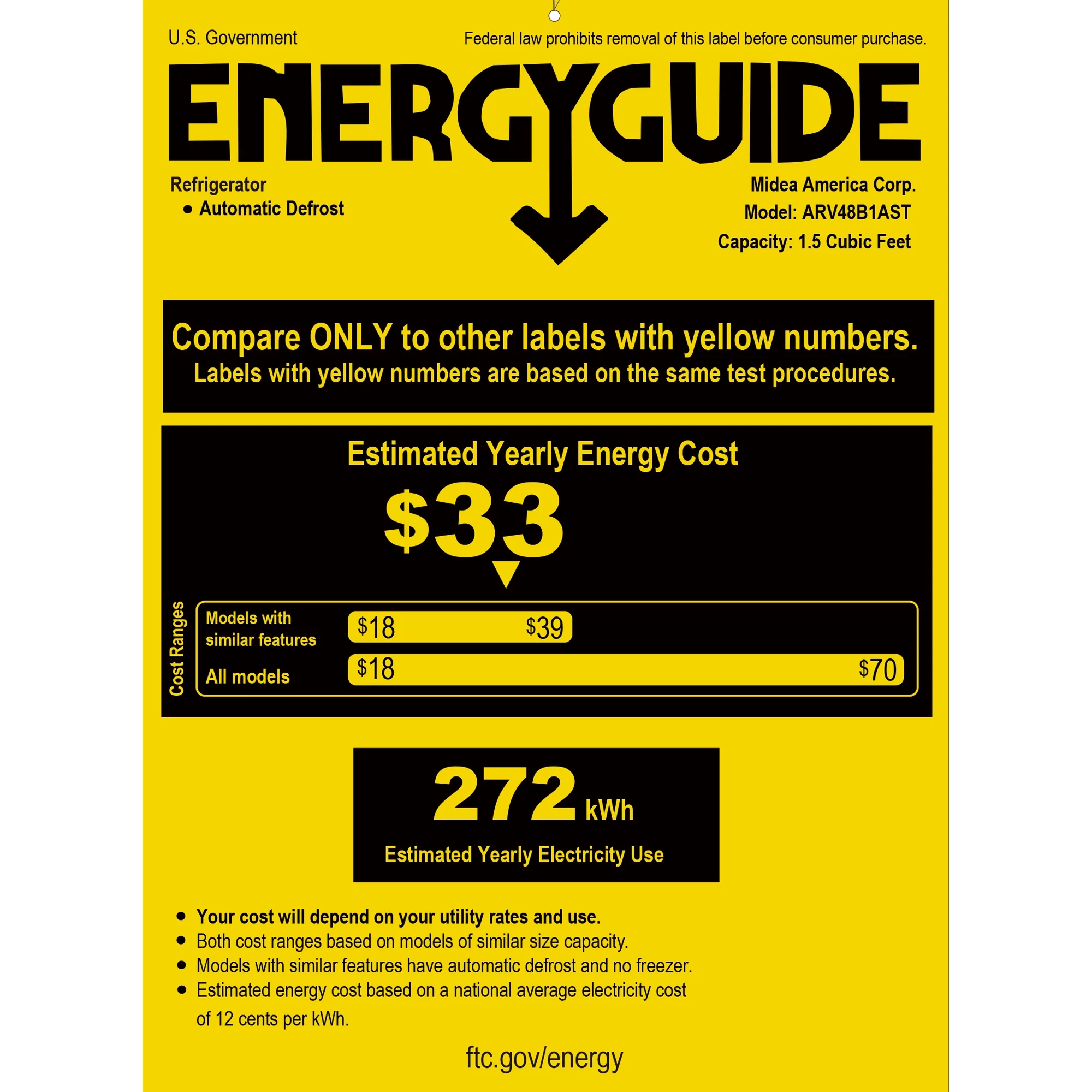 Arctic King 48-Can Beverage Fridge & Cooler with Electrical Control, Stainless Steel Look, ARV48B1AST