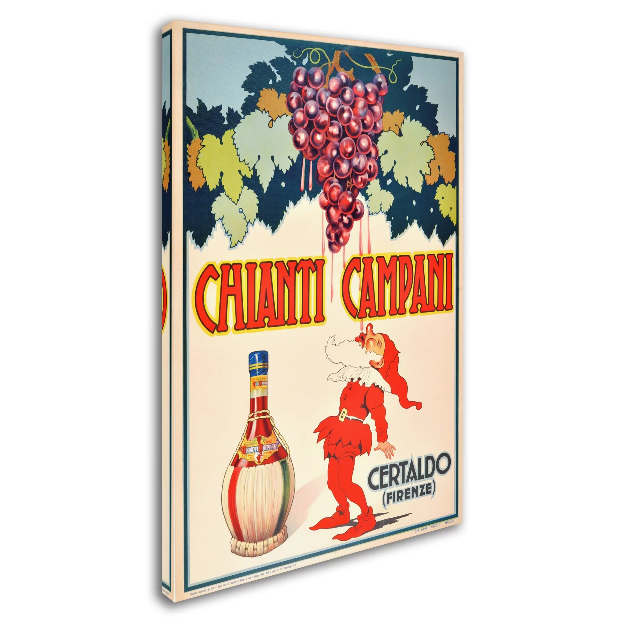 Trademark Fine Art 'Chianti' Canvas Art by Vintage Apple Collection