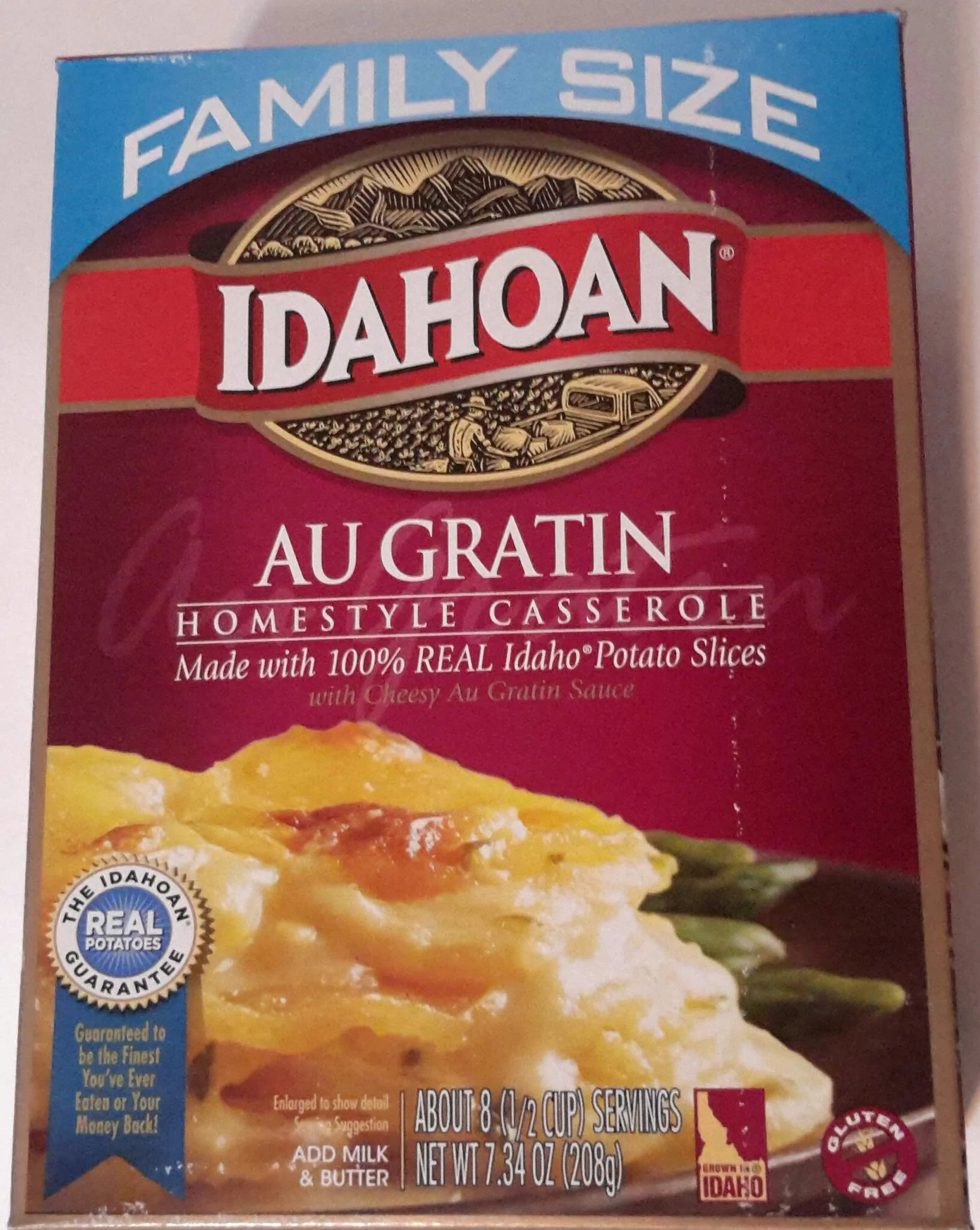 Idahoan, Au Gratin Casserole Family Size (Pack of 10)