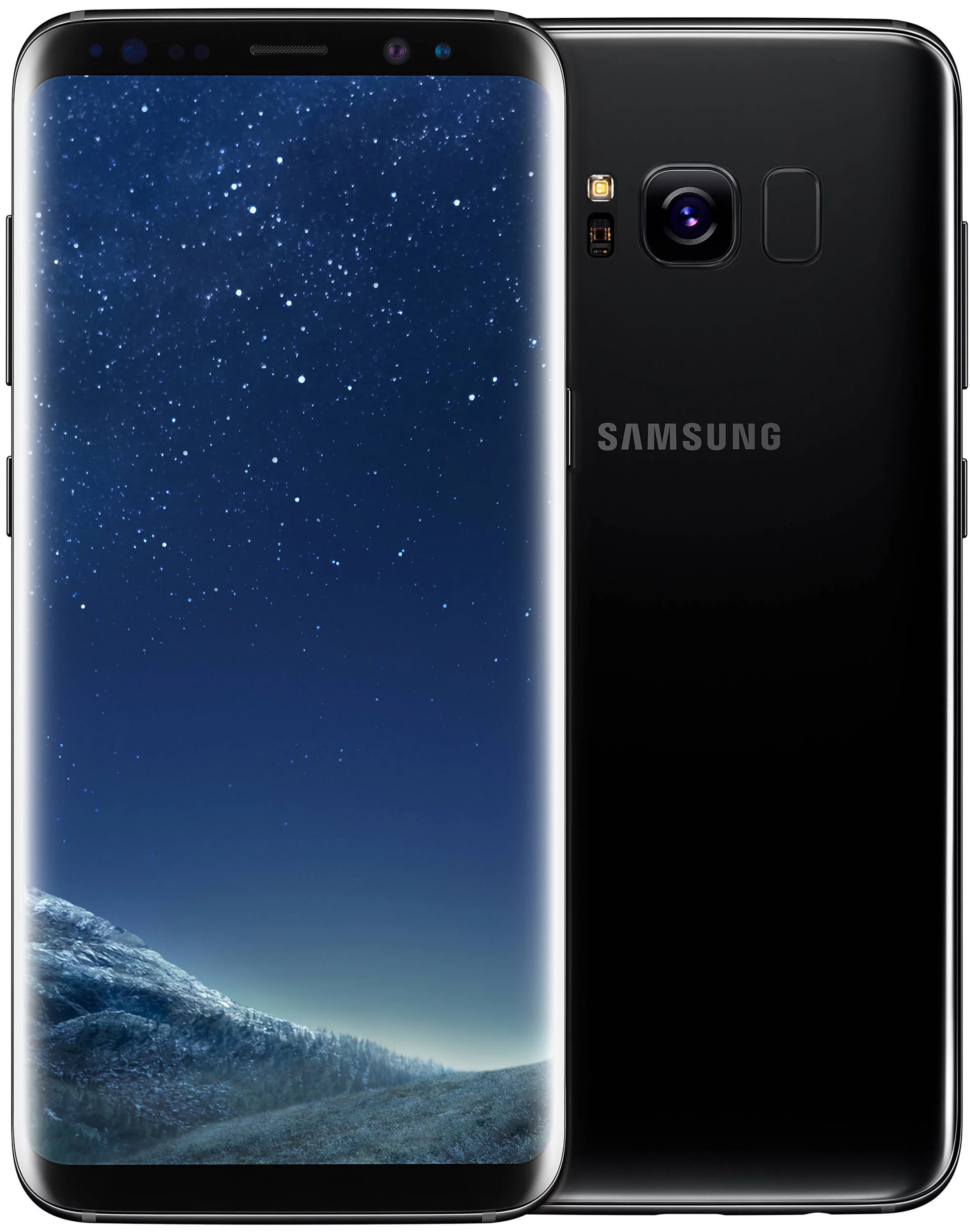 Restored SAMSUNG Galaxy S8 G950U 64GB Unlocked GSM Phone (USA Version) with 12MP Camera (USA Version) Midnight Black (Refurbished)