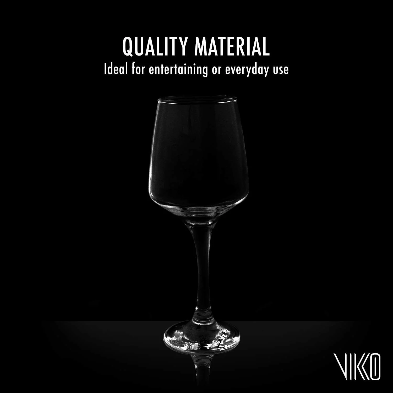 Madison - 12.75 Ounce Wine Glasses | Thick and Durable Construction – For Parties, Entertaining, and Everyday Use – Dishwasher Safe – Set of 6 Clear Glass Wine Glasses – 2.5” Diameter x 8.5” Tall