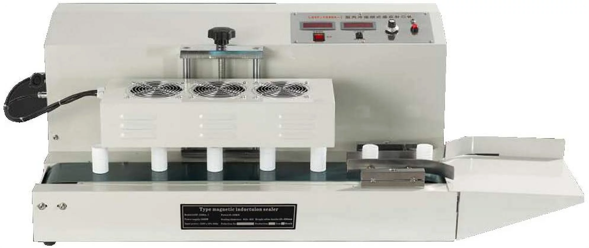 INTSUPERMAI Continuous Electromagnetic Induction Sealing Cap Aluminum Sealer Plastic Glass Bottle Machine 20-50mm 220v