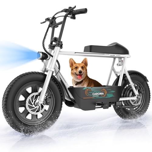 Caroma Peak 800W/1200W Electric Scooter with Seat, 16