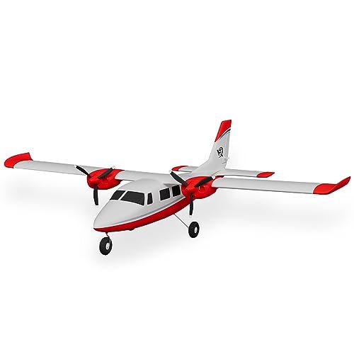 P68 850MM(33.5'') 3S RC Airplane PNP Trainer for Beginner (Transmitter, Receiver or Battery not Included) (Red)