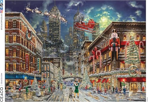 Ceaco - Thomas Kinkade Christmas - Elf - 1000 Piece Jigsaw Puzzle