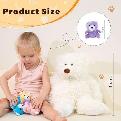 Shark Stuffed Animal, Mommy Stuffed Shark with Babies Set, Plush Shark Stuffed Animal with Baby Sharks Inside Gifts for Kids, Boys on Christmas, Birthday 26in