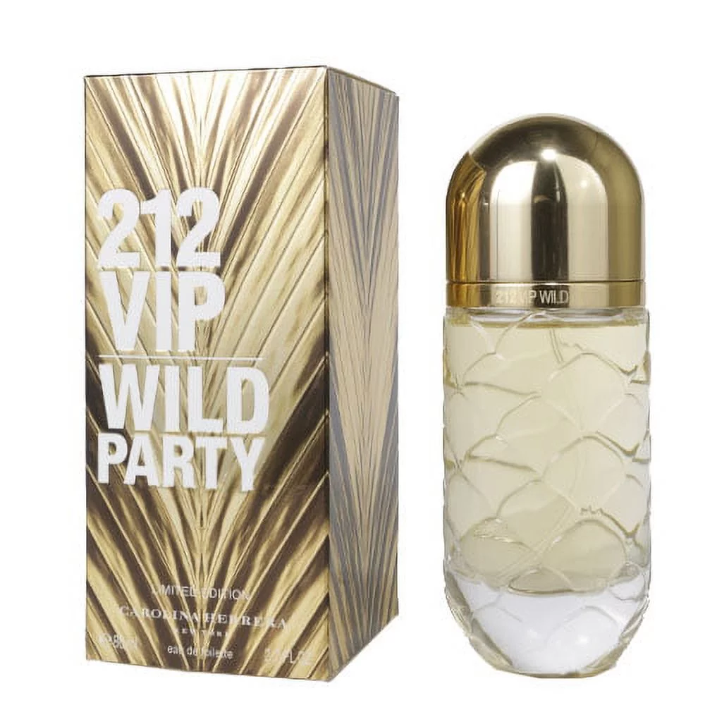 212 VIP WILD PARTY * Carolina Herrera 2.7 oz EDT Women Spray Limited Edition
