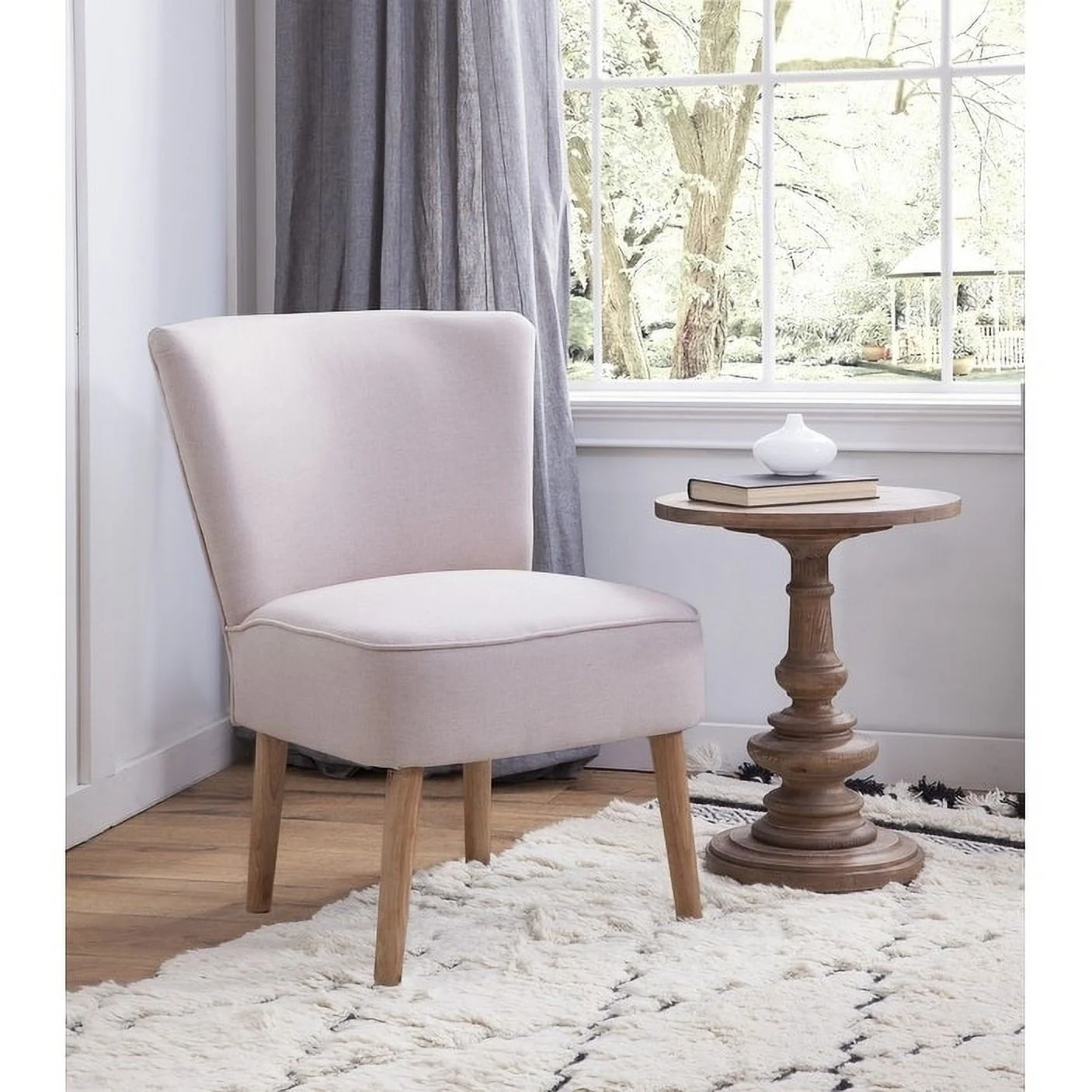 Grafton Home Penelope Armless Accent Side Chair