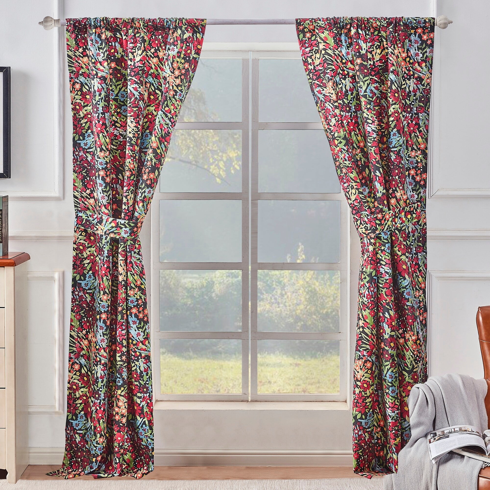 Barefoot Bungalow  Alice Curtain Panels (Set of 2) - 84 x 84 inches