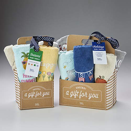 SKL Home by Saturday Knight Ltd. Holidays 6pc Hand Towel Gift Set
