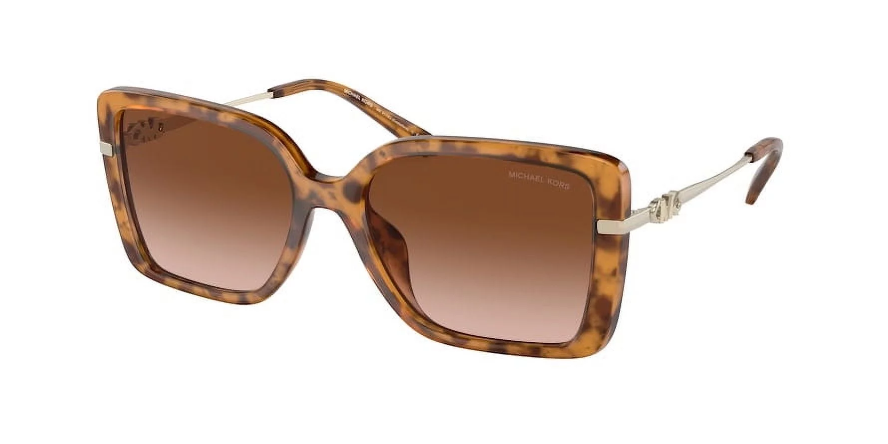 Michael Kors 0MK2174U 39153B Castellina Square Marigold Tortoise  Sunglasses for Womens