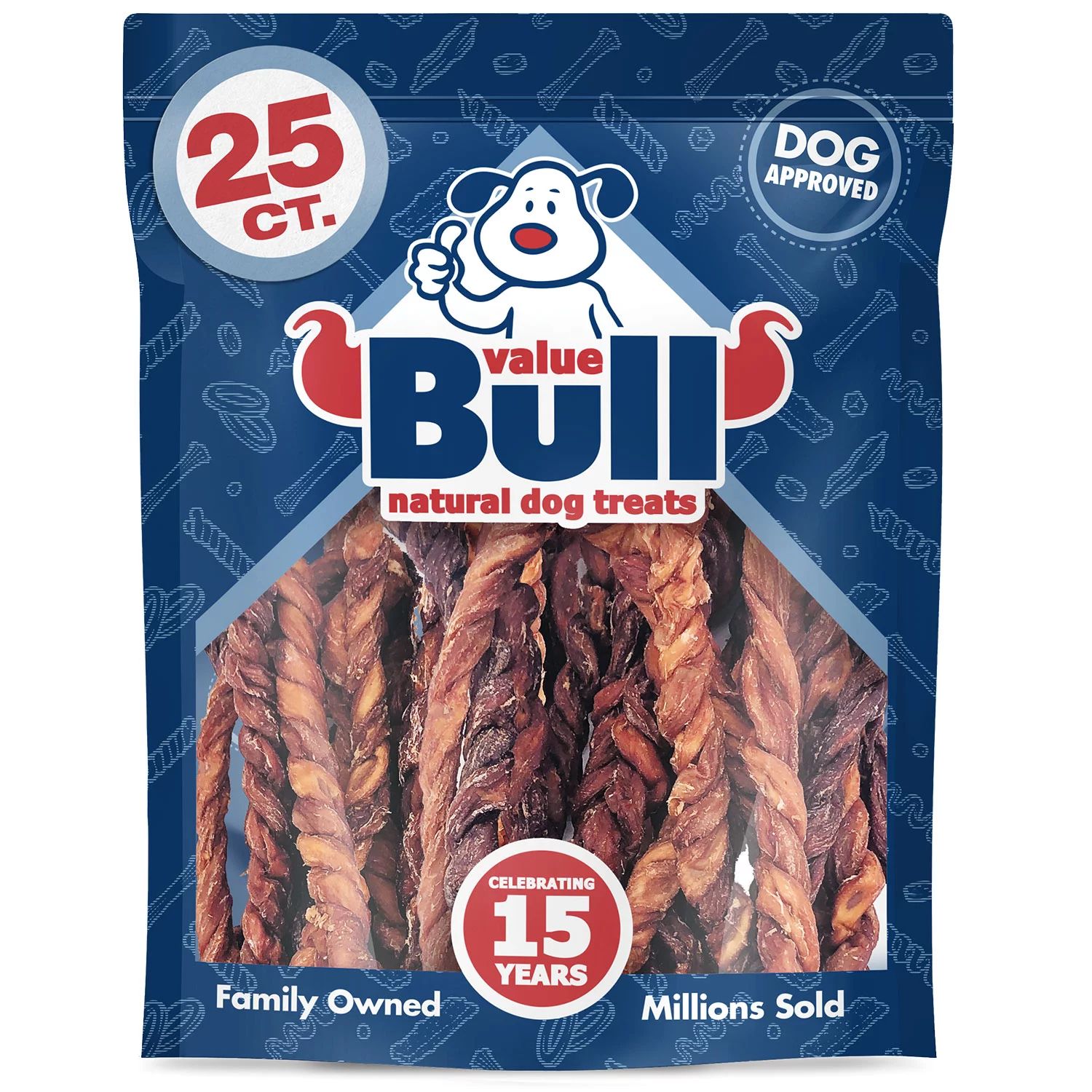 ValueBull USA Twisted Lamb Weasand, 100 Count