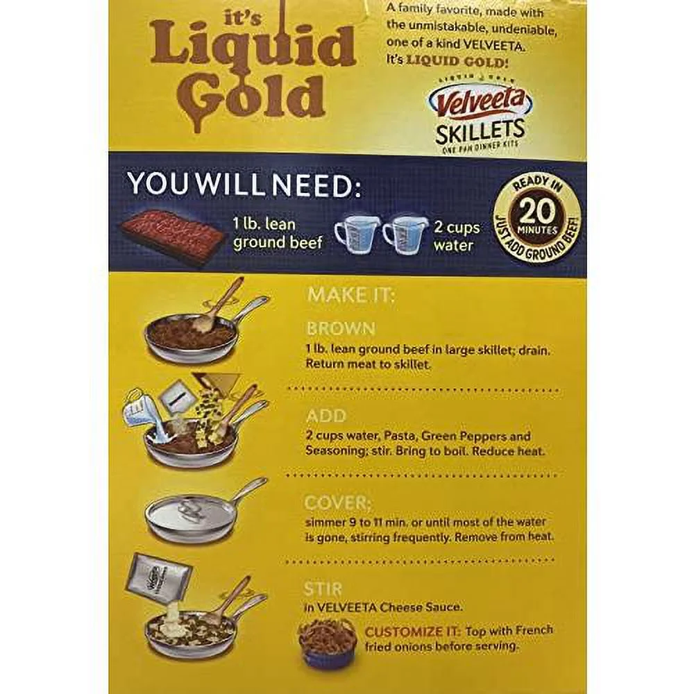 Velveeta Skillets Philly Cheesesteak With Kokobunch Kit 2 PACK