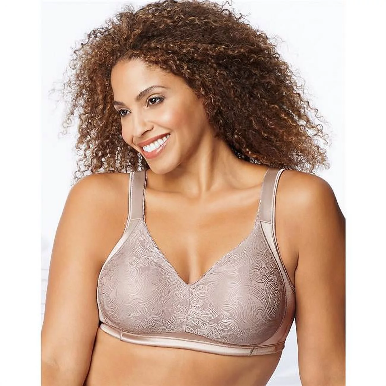 18 Hour Undercover Slimming Wirefree Bra, Cafe Au Lait - Size 36D