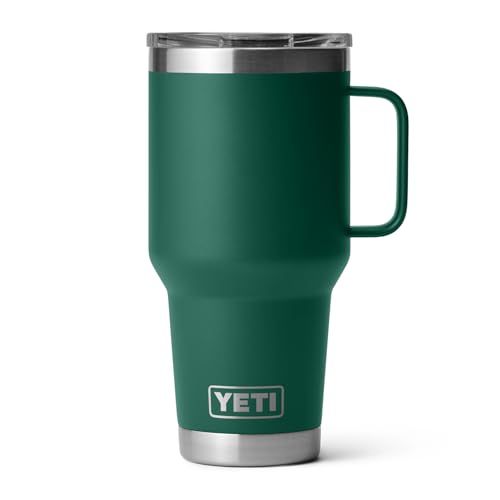 YETI Rambler 30 oz Travel Mug, Stainless Steel, Vacuum Insulated with Stronghold Lid