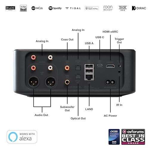 Bluesound Node ICON Reference Multi-Room High Resolution Wireless Music Streamer