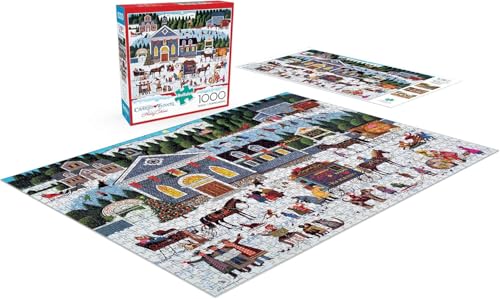 Buffalo Games - Charles Wysocki - Churchyard Christmas - 1000 Piece Jigsaw Puzzle