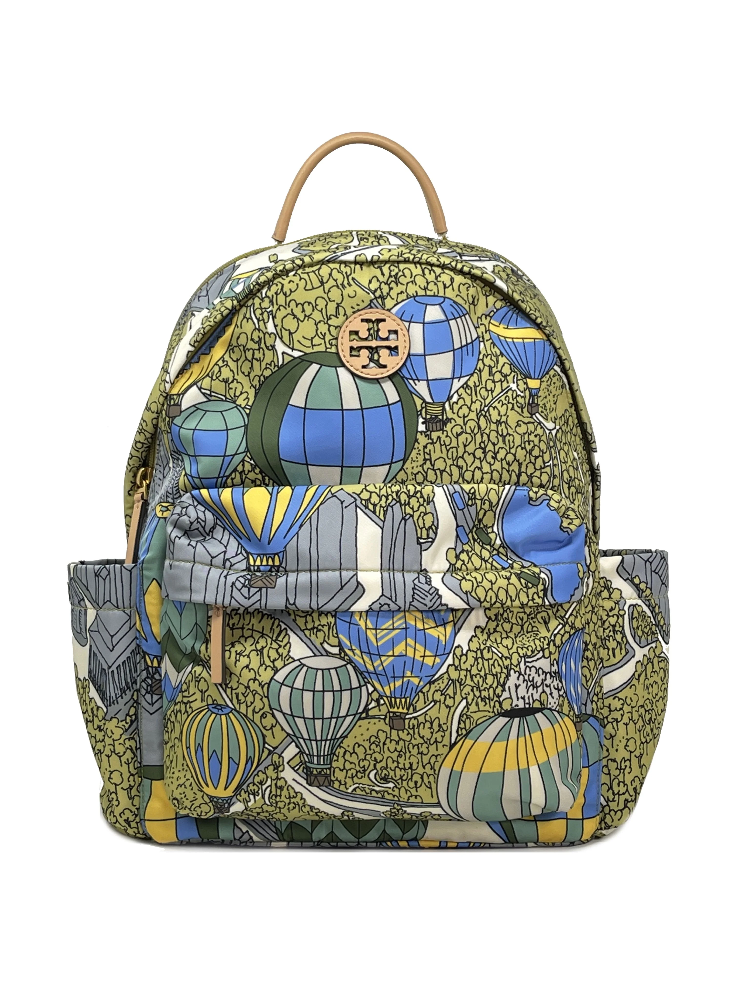 Tory Burch Ella Printed Nylon Backpack