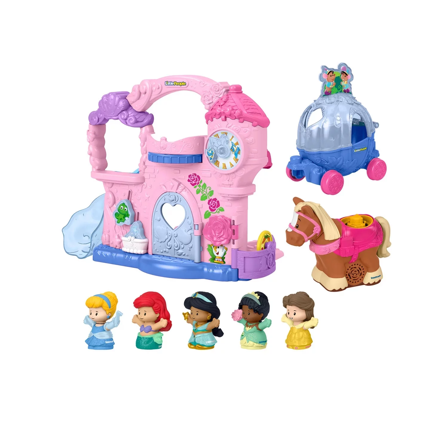 Fisher-Price Little People Disney Princess Castle Bundle