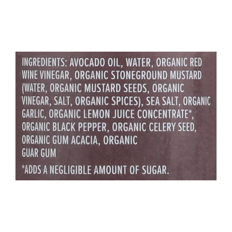 Primal Kitchen Oil & Vinegar Vinagrette Dressing, made with Avocado Oil,8 oz Pack Of 6