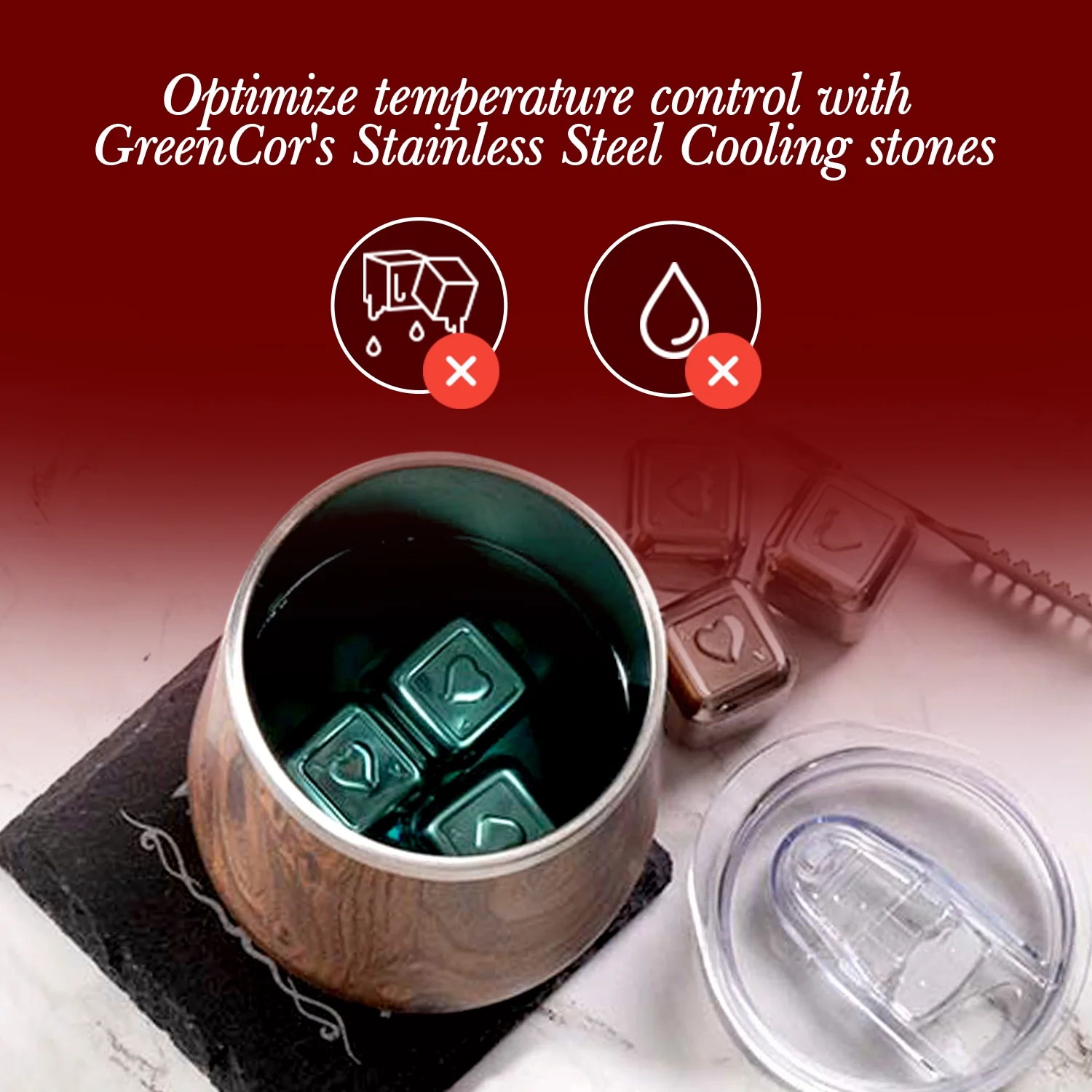 GreenCor Anniversary Gifts for Girlfriend, Her, Women, Wife Birthday Gift – Wine Tumbler Gift set Engraved 'To My Wonderful Girl” Gifts for Birthday, Christmas, Wedding Anniversary, Romantic