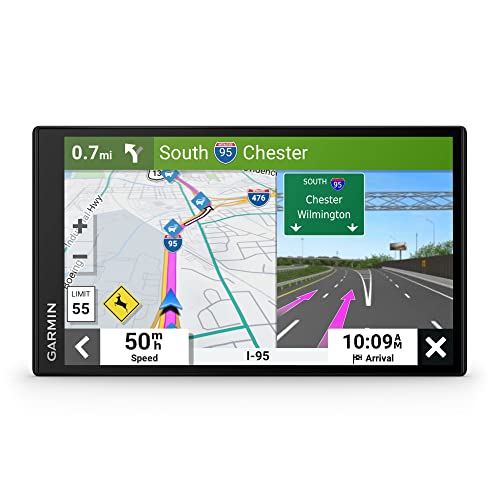 Garmin DriveCam™ 76, Large, Easy-to-Read 7” GPS car Navigator, Built-in Dash Cam, Automatic Incident Detection, High-Resolution Birdseye Satellite Imagery